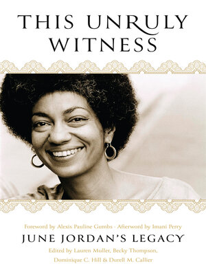 cover image of This Unruly Witness